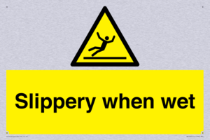 slippery when wet